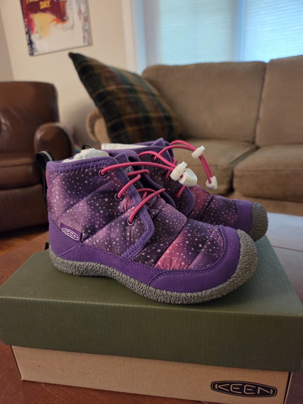 Keen Kids Howser 2 Chukka in Tillandsia Purple - Toddler Size 13